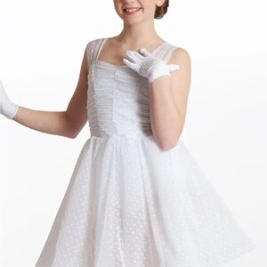 Weissman Be My Baby - White Dance Costume with Vintage Elegance
